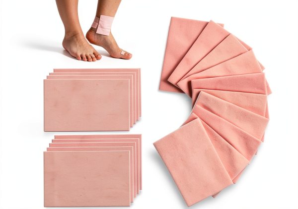 Moleskin Foot Pads 20pcs Soft Velvet Adhesive Cushion by Peutier-0