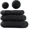 Moleskin Adhesive Pads PEUTIER 48pcs Dark Gray Triple-Size Cushion-1