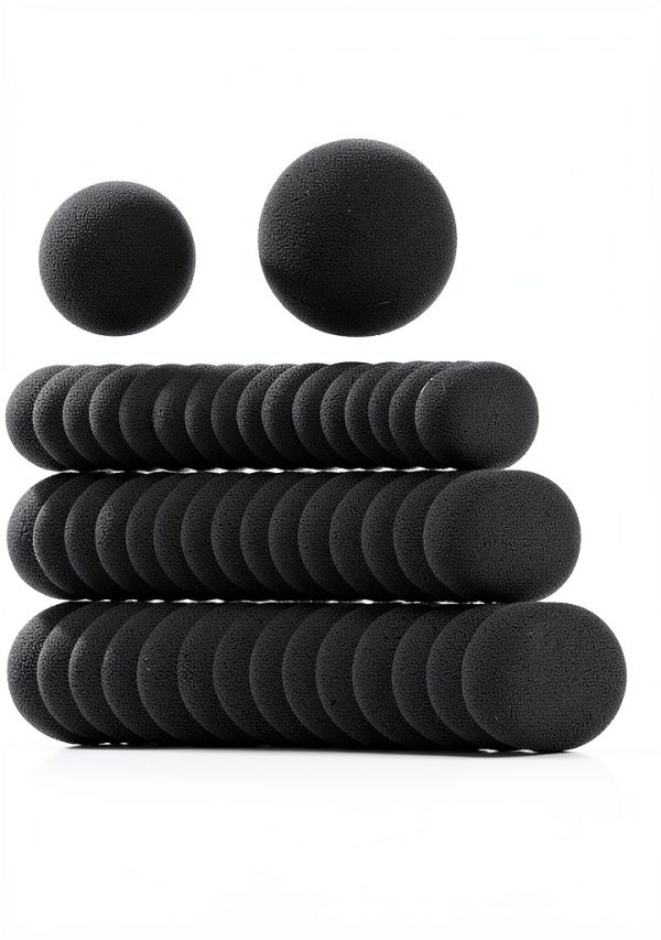 Moleskin Adhesive Pads PEUTIER 48pcs Dark Gray Triple-Size Cushion-1