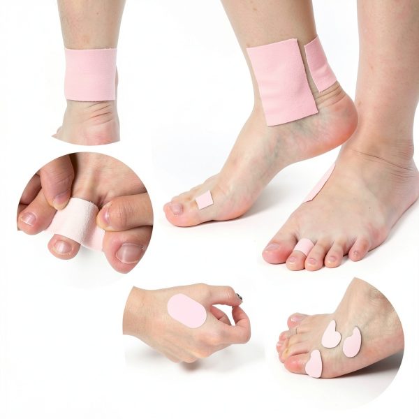 Moleskin Foot Pads 20pcs Soft Velvet Adhesive Cushion by Peutier-3