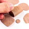 Homfanseec Moleskin Heel Pads 18 Sheet Soft Flannel Adhesive Set-8