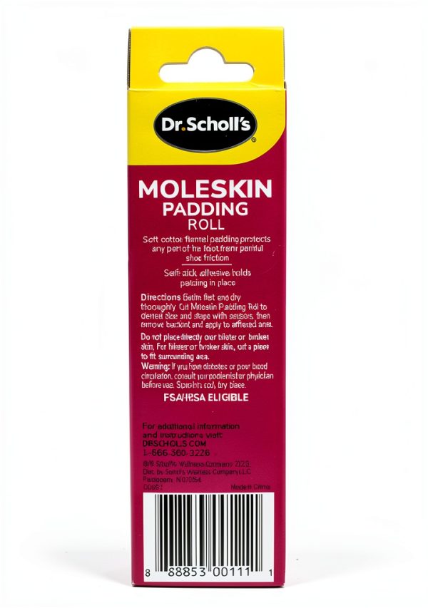 Moleskin Choice One Medical Soft Adhesive Protective Pad Pack of 1-3