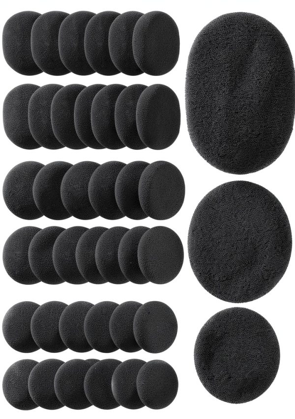 Moleskin Adhesive Pads PEUTIER 48pcs Dark Gray Triple-Size Cushion-0