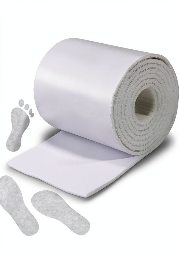 Adhesive Felt NEBRANCY Moleskin 1/4" x 6" x 2.5yd Wool Blend-0