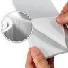 Tudomro 1 Roll 1/8" x 6" x 2.5 Yard White Adhesive Felt Padding Felt Adhesive Roll Sticky White Pads for Wound Cushioning-2
