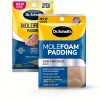 Dr. Scholl's Molefoam 2 Strips Bunion Pads Soft Cotton Flannel, 2 Pack-1