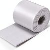 Tudomro 1 Roll 1/8" x 6" x 2.5 Yard White Adhesive Felt Padding Felt Adhesive Roll Sticky White Pads for Wound Cushioning-0