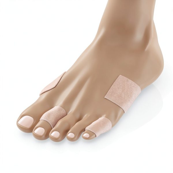 Dr. Scholl's Molefoam 2 Strips Bunion Pads Soft Cotton Flannel, 2 Pack-3