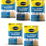 Dr. Scholl's Molefoam Padding Moleskin Pack of 5 Extra-Thick Cushion-0